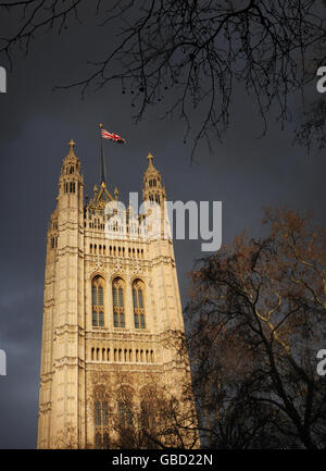 UK officially in Recession Stock Photo