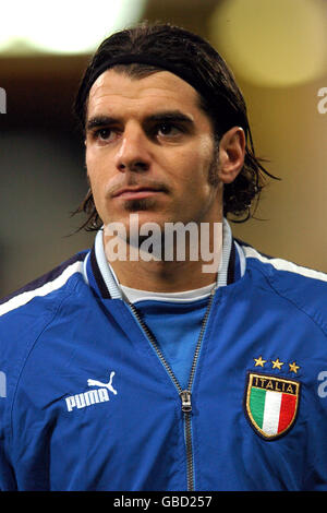 Soccer - International Friendly - Italy v Czech Republic. Simeone Perrotta, Italy Stock Photo