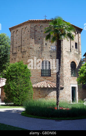 Ravenna, Baptistry of Neon, Battistero Neoniano Stock Photo