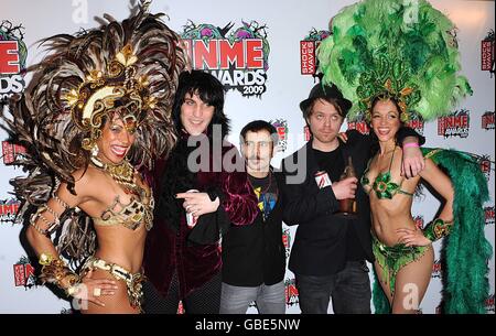 Shockwaves NME Awards 2009 - Press Room - London Stock Photo