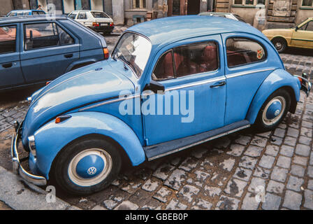 transport / transportation, car, vehicle variants, Volkswagen, VW Beetle 1300, version 1967, Munich, early 1990s, Additional-Rights-Clearences-Not Available Stock Photo