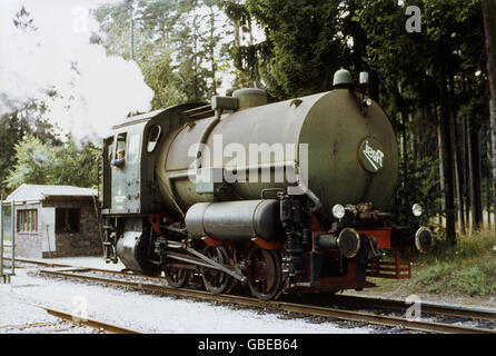 transport / transportation, railway, locomotives, Lok 2 'Resi' of the Hoechst Company, Gensdorf, Germany, year of construction: 1944, Additional-Rights-Clearences-Not Available Stock Photo