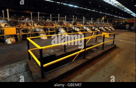 General Stock - Corus Steel Plant - Corby Stock Photo