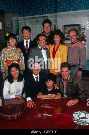 Gung Ho, Fernsehserie, USA 1986 - 1987, Darsteller Stock Photo