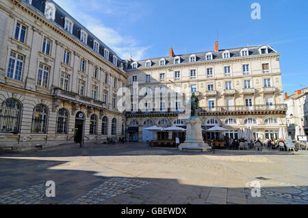 Post office, town hall square, La Rochelle, Departement Charente-Maritime, Poitou-Charentes, France Stock Photo