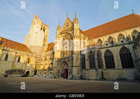 Cathedral Saint Etienne, Sens, Departement Yonne, Bourgogne, France / Burgundy Stock Photo