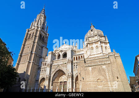 Cathedral of Toledo, Toledo, Castile-La Mancha, Spain / Castilla-La Mancha, Catedral de Santa Maria de la Asuncion de Toledo, Santa Maria Cathedral Stock Photo