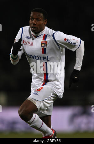 Soccer - French Premiere Division - Lyon v Le Havre AC - Municipal De Gerland. Abdul Kader Keita, Olympique Lyonnais Stock Photo
