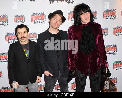 Shockwaves NME Awards 2009 - Arrivals - London Stock Photo