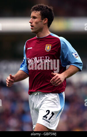 Soccer - FA Barclaycard Premiership - Aston Villa v Chelsea. Ronny Johnsen, Aston Villa Stock Photo