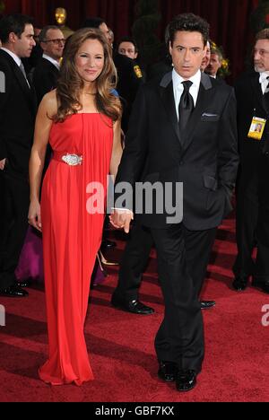 Susan Downey, Robert Downey Jr. at arrivals for The 97th Academy Awards ...