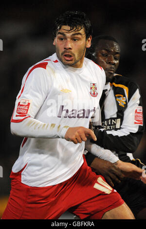 Soccer - Coca-Cola Football League Two - Port Vale v Lincoln City - Vale Park Stock Photo