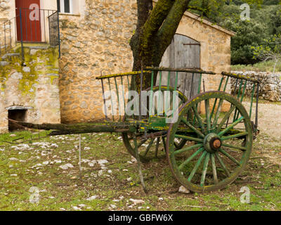 GR221 Mallorca Fernwanderweg zwischen Estellencs und Banyalbufar Stock Photo