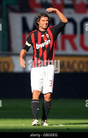 Soccer - Italian Serie A - AC Milan v Atalanta - San Siro. Paolo Maldini, AC Milan Stock Photo