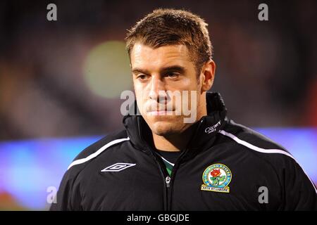 Soccer - Barclays Premier League - Fulham v Blackburn Rovers - Craven Cottage. Mark Bunn, Blackburn Rovers goalkeeper Stock Photo