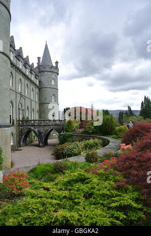 Inverary Castle, Argyll, Scotland Stock Photo