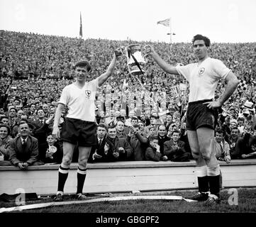 1962 Cup Final at Wembley. Tottenham Hotspur 3-1 Burnley. Jimmy Greaves ...