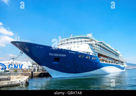 Thomsons group cruise liner the Discovery Stock Photo