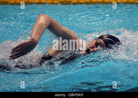Kingston Upon Hull's Natasha Bellamy competes in the Women's Open 400m IM at the British Gas Swimming Championships 2009 Stock Photo