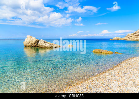 Beach on Samos Island, Greece Stock Photo - Alamy