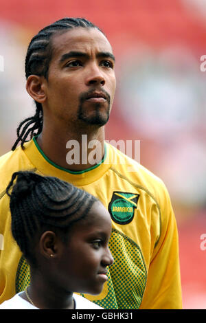 Soccer - International Friendly - Jamaica v Nigeria. Richard Langley, Jamaica Stock Photo