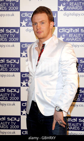 Rex Newmark at the Digital Spy Reality TV Awards at the Bloomsbury Ballroom, in London. Stock Photo