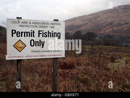 Bodies found in Loch Stock Photo