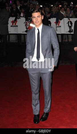 17 Again Premiere - London Stock Photo