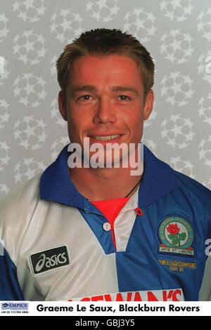 GRAEME LE SAUX BLACKBURN ROVERS FC 08 August 1994 Stock Photo - Alamy