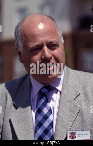 Soccer - English Football League - Press Conference. Eddie Rogers, Brentford chairman Stock Photo