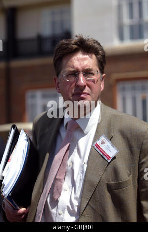 Soccer - English Football League - Press Conference. Peter Whitehead, Blackpool director Stock Photo