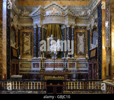 The Ecstasy of St Teresa (by Gian Lorenzo Bernini) in Cornaro chapel in ...