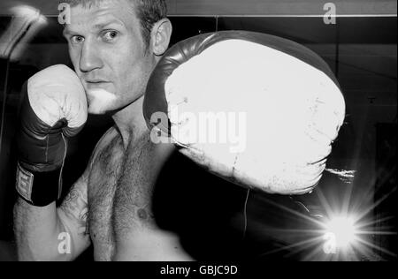 Tony Jeffries poses for the media at Crowtree Leisure Centre, Sunderland. Stock Photo