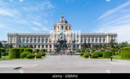 Imperial Natural History Museum on Marie Theresien Platz near Ringstrasse in Vienna, Austria Stock Photo