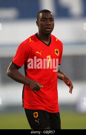 Soccer - International Friendly - Angola v Morocco - Estadio do Restelo. Djalma, Angola Stock Photo