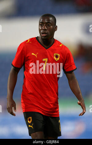 Soccer - International Friendly - Angola v Morocco - Estadio do Restelo. Djalma, Angola Stock Photo