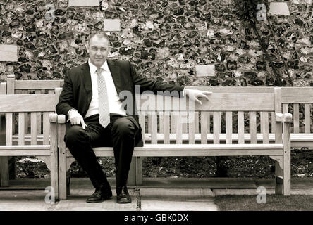 Cricket - Middlesex Media Day - Lord's. Managing Director of Cricket Angus Fraser poses for a portrait during a Media Day at Lord's Cricket Ground, London. Stock Photo