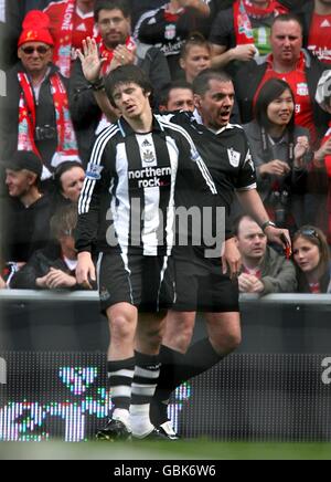 Soccer - Barclays Premier League - Liverpool v Newcastle United - Anfield Stock Photo