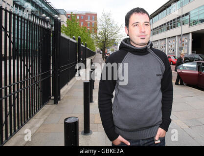 Spaniard faces extradition from Ulster on terrorist charges Stock Photo