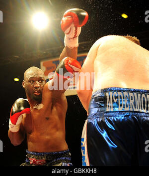 Commonwealth boxing champion Danny Williams at a press conference in ...