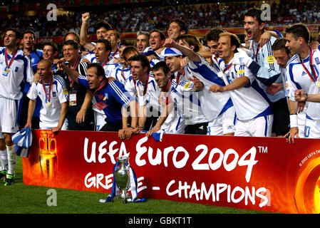 Soccer - UEFA European Championship 2004 - Final - Portugal v Greece Stock Photo