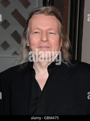 Christopher Hampton arrives for the UK premiere of Cheri, at the Cine Lumiere, London. Stock Photo