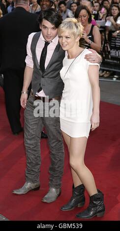 Hannah Spearritt and Andrew Lee Potts arriving for the UK Film Premiere of 'State of Play' at the Empire Leicester Square, London. Stock Photo