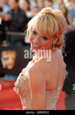 Liz McClarnon arriving for the British Academy Television Awards at the Royal Festival Hall in central London. Stock Photo