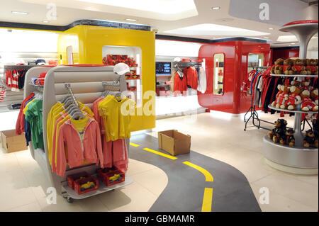 Sir Jackie Stewart during the launch of the Ferrari Store on Regent Street, central London. Stock Photo