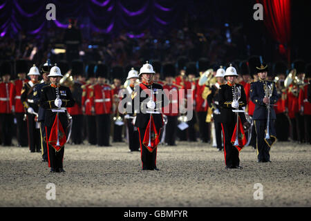 The Windsor Castle Royal Tattoo. The Windsor Castle Royal Tattoo in Berkshire. Stock Photo