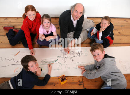 The Wonderful World of Roald Dahl and Quentin Blake opening Stock Photo