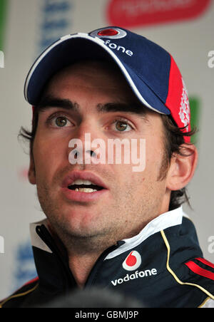 Cricket - England Media Session - Lord's Stock Photo