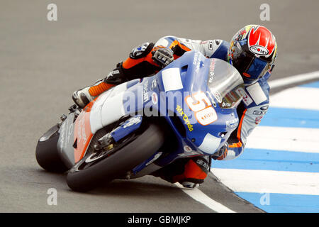 Motorcycling - British Grand Prix - Moto GP - Race. Neil Hodgson in action Stock Photo