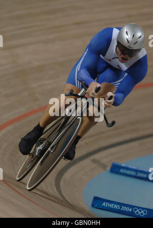 Cycling - Athens Olympic Games 2004 - Men's 1km Time Trial Stock Photo